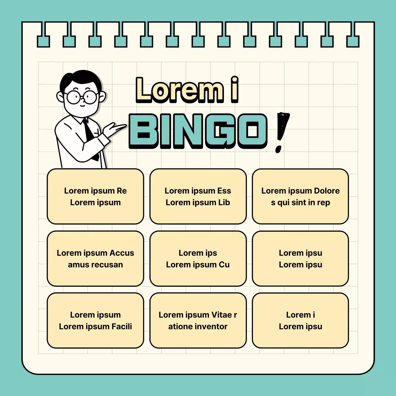 Un semplice test di livello goofy in menta e giallo @simplegoofy