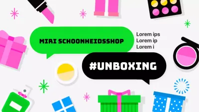 Promoot felgroene en roze beauty unboxing