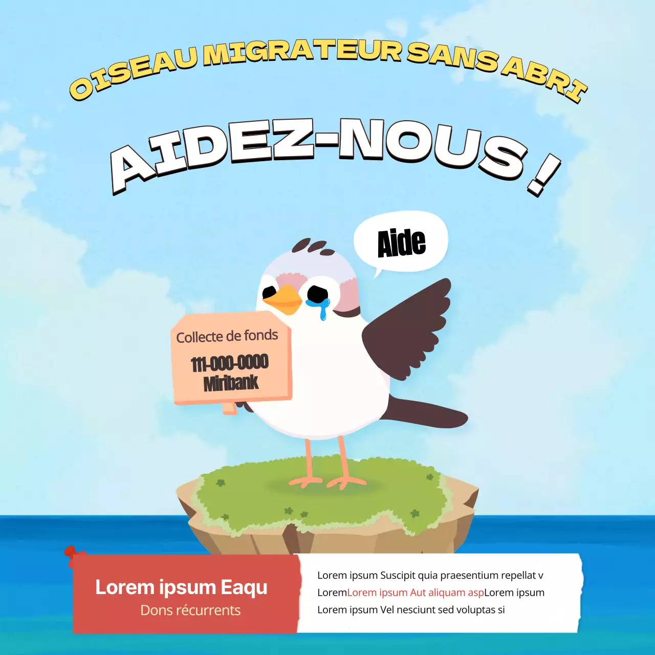 Ressources pédagogiques de la Journée mondiale des oiseaux migrateurs d'octobre tropical en vert et bleu clair