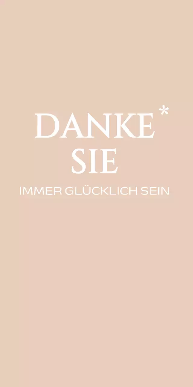 Dankeschön-Geschenke mit sentimentaler Serifenaufschrift