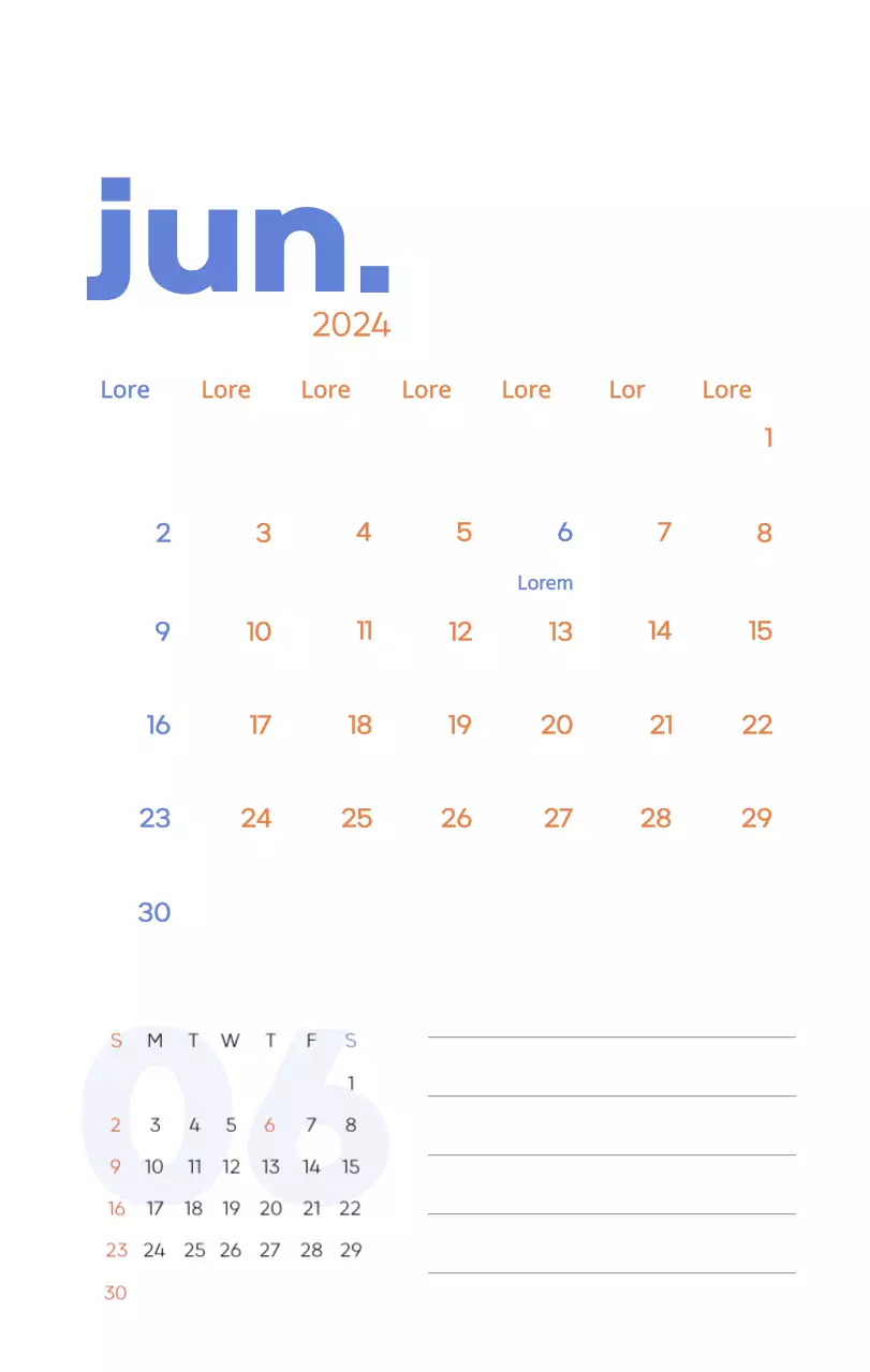 Werkkalender met prachtige illustraties