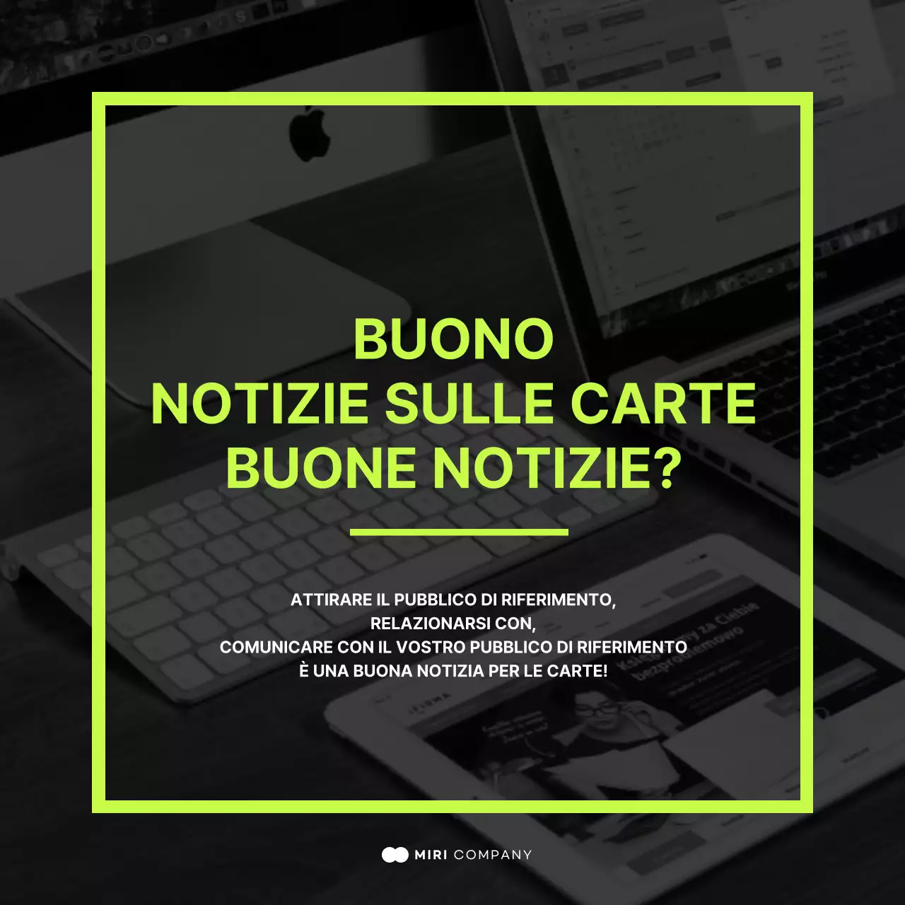 Come utilizzare una semplice cornice per sfondo fotografico verde lime e nero