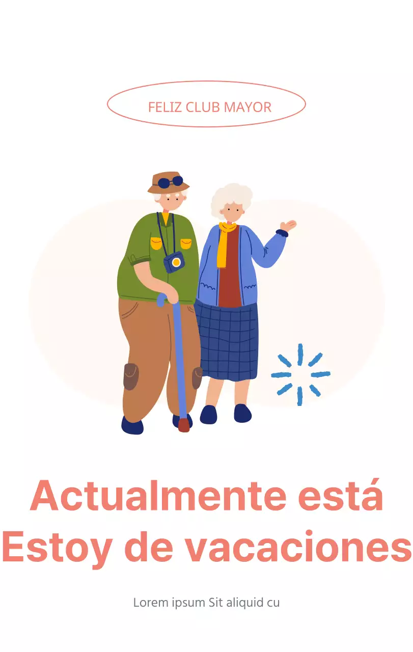 Calendario laboral con bellas ilustraciones