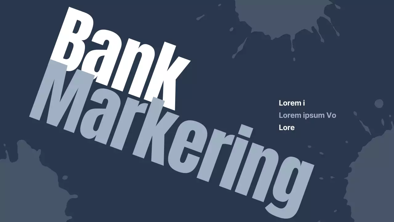 Een modern marktonderzoeksrapport over marineblauwe accenten