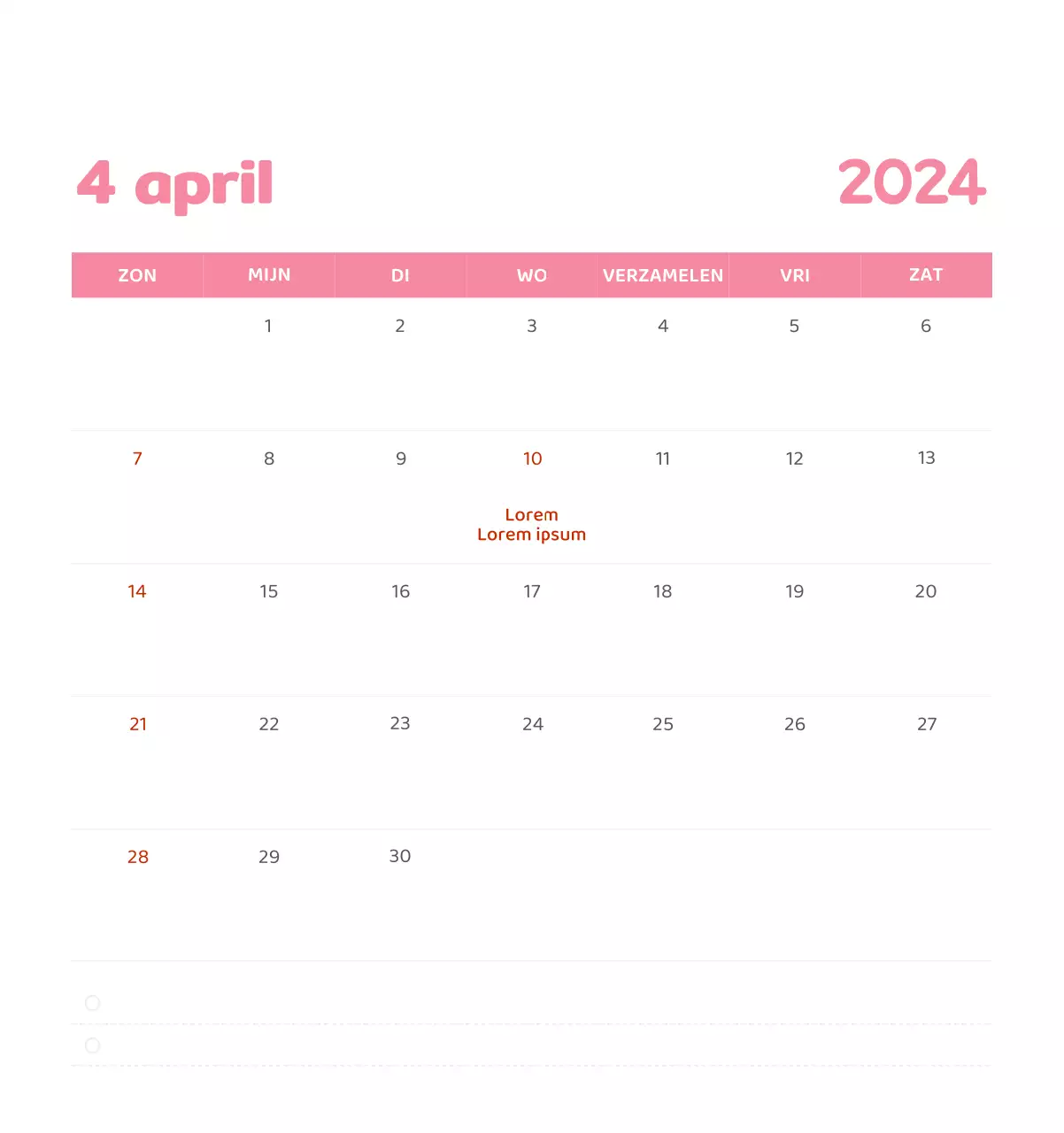 Een kalender met kleurrijke, emotionele illustraties