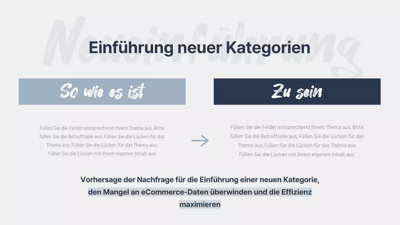 Ein moderner Marktforschungsbericht über marineblaue Akzente