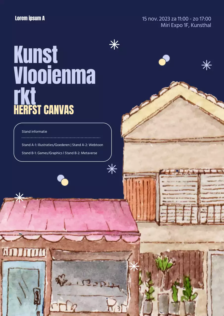 Promoot je vlooienmarktevenement in het najaar met een emotioneel concept