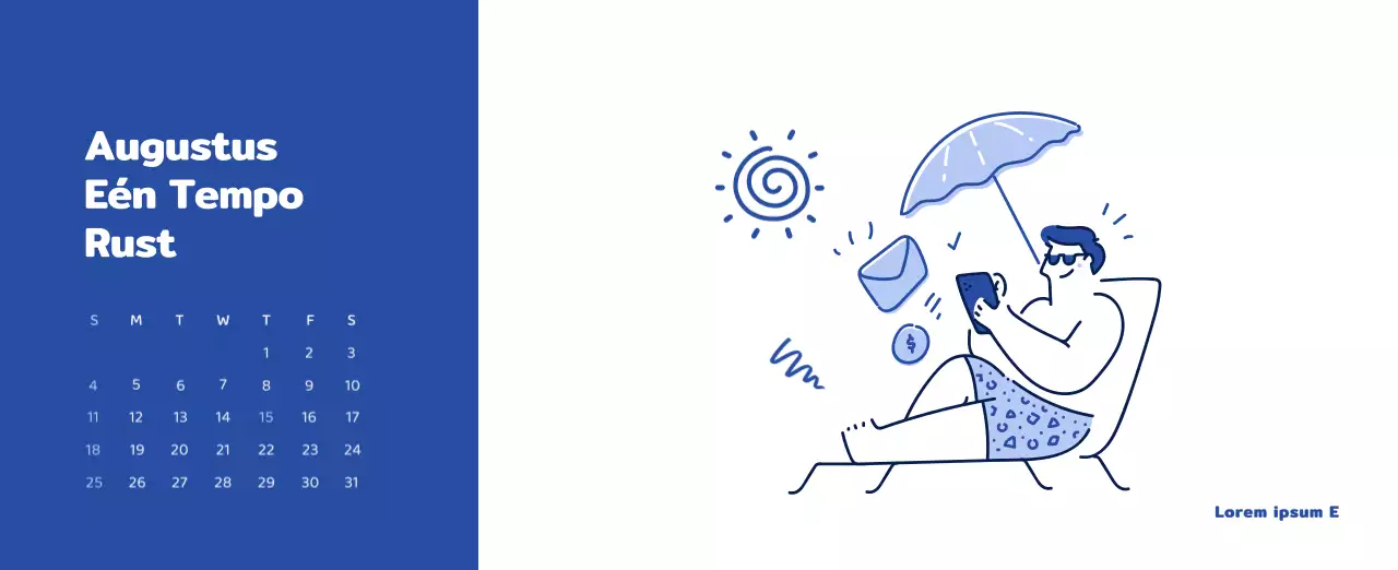 Een kalender met kleurrijke, emotionele illustraties