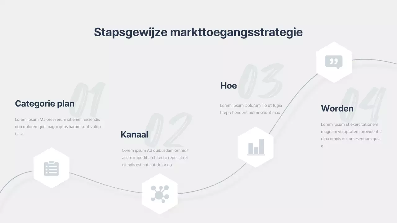 Een modern marktonderzoeksrapport over marineblauwe accenten
