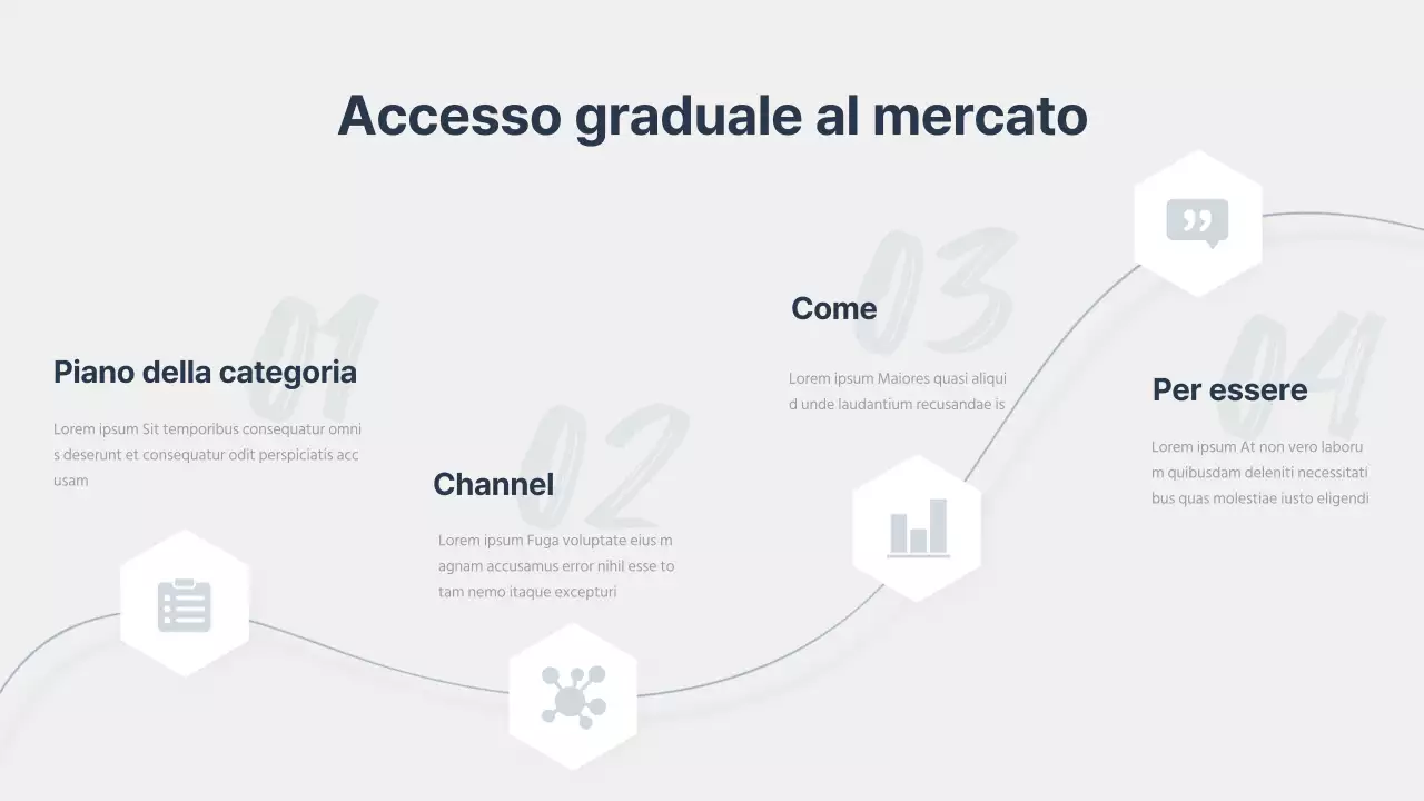 Una moderna ricerca di mercato sugli accenti blu navy