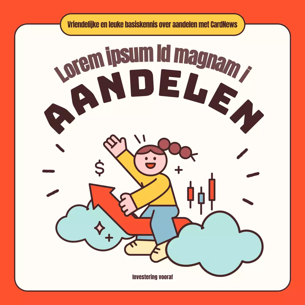 Een eenvoudige beginnersgids voor aandelen in oranje en geel