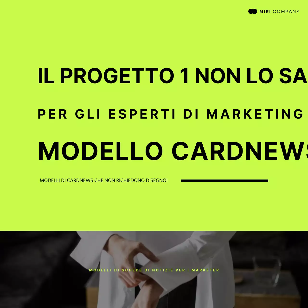 Come utilizzare una semplice cornice per sfondo fotografico verde lime e nero