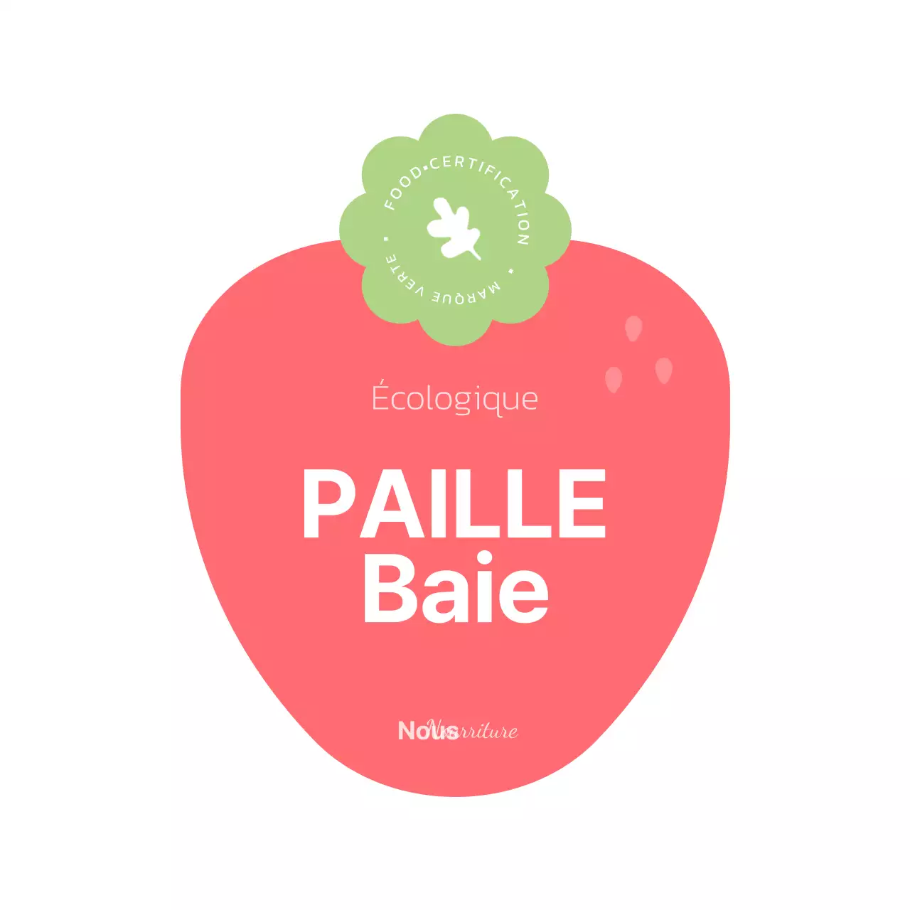 Concevoir une étiquette d'emballage pastel et jolie pour le raisin-fraise