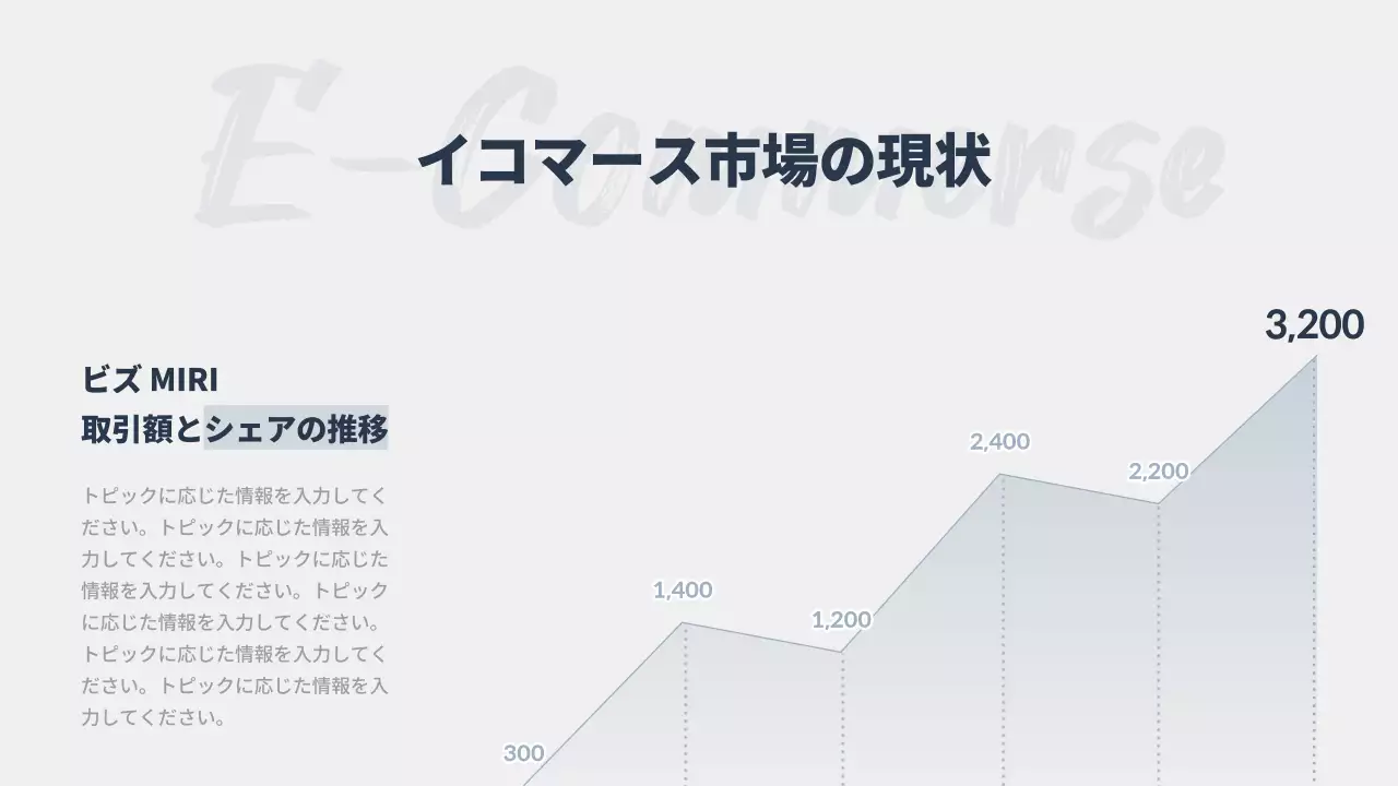 青 手書き ビジネス プレゼンテーション