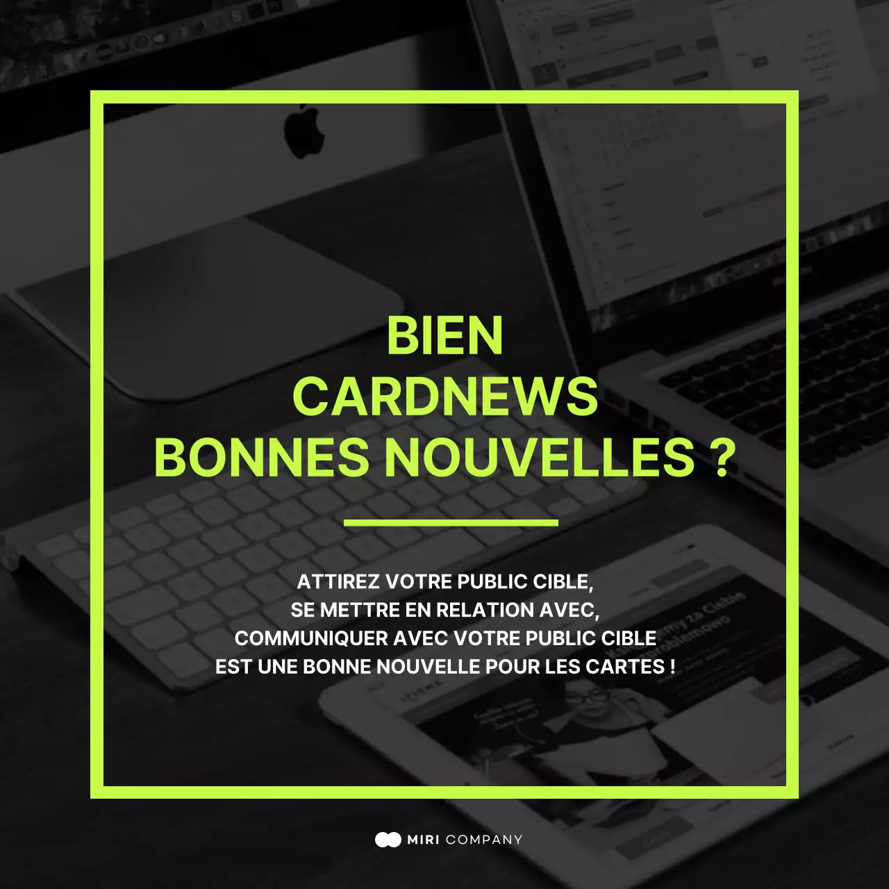 Comment utiliser un simple cadre de fond photographique vert lime et noir ?