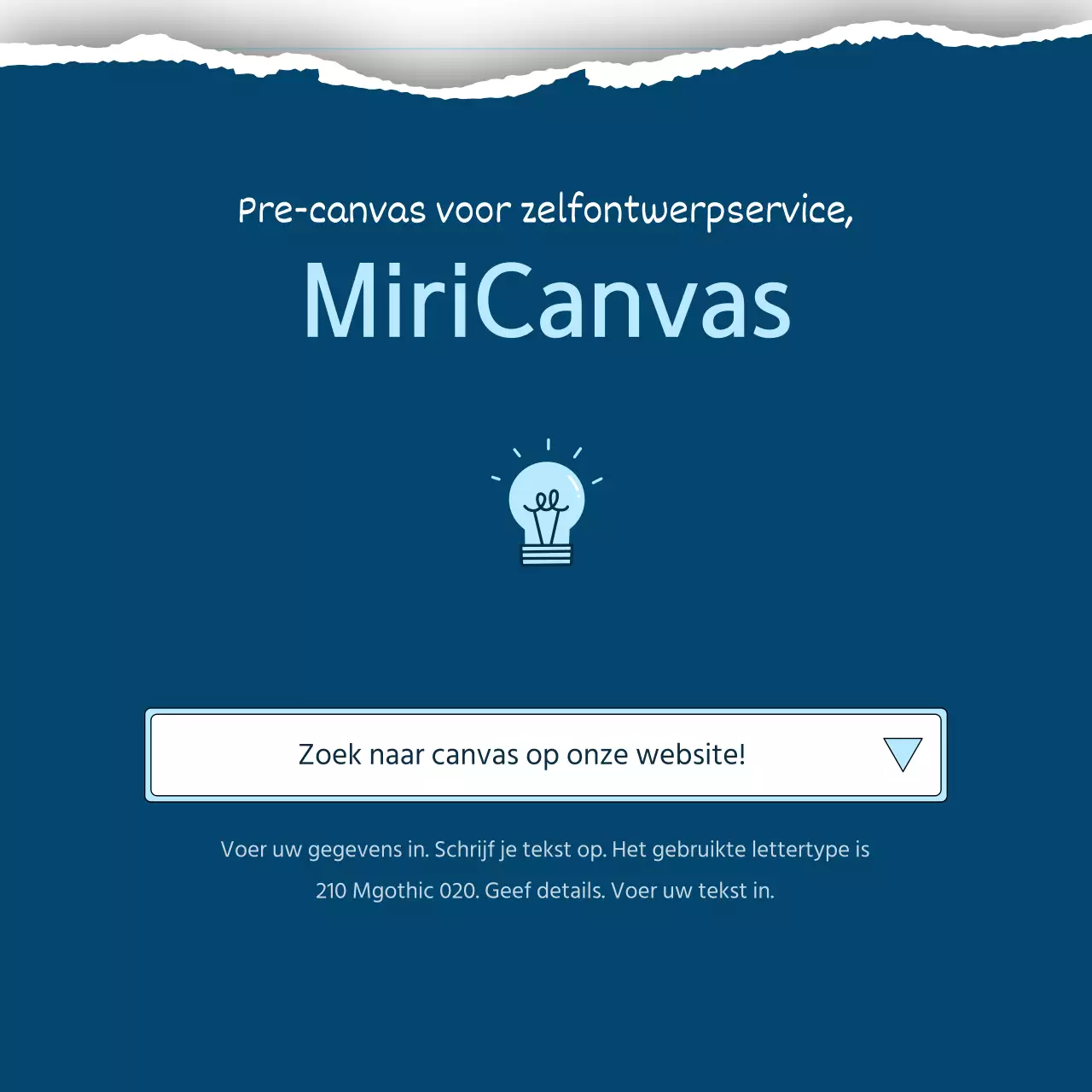 Een eenvoudige storytelling in blauw en lichtblauw