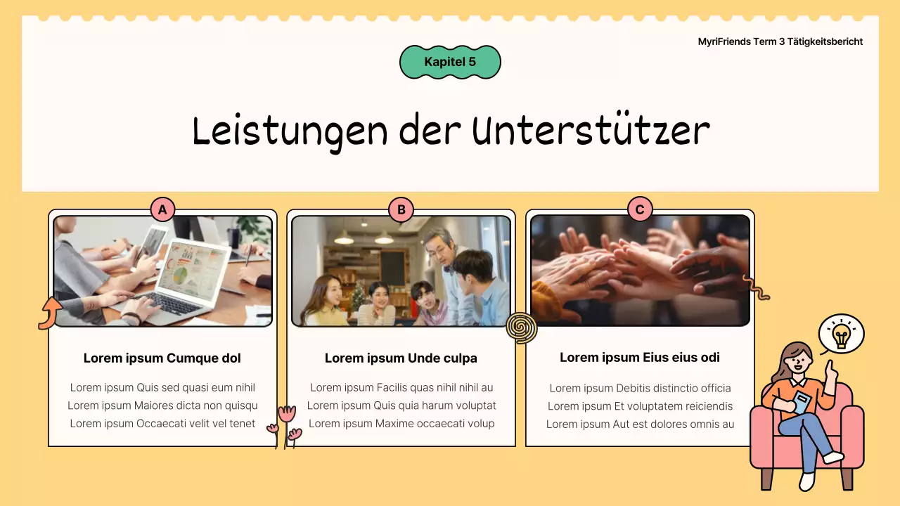  Kitschige grün-gelbe Berichte über die Aktivitäten der Fans