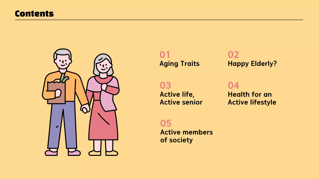 Blue Minimal Retirement Presentation