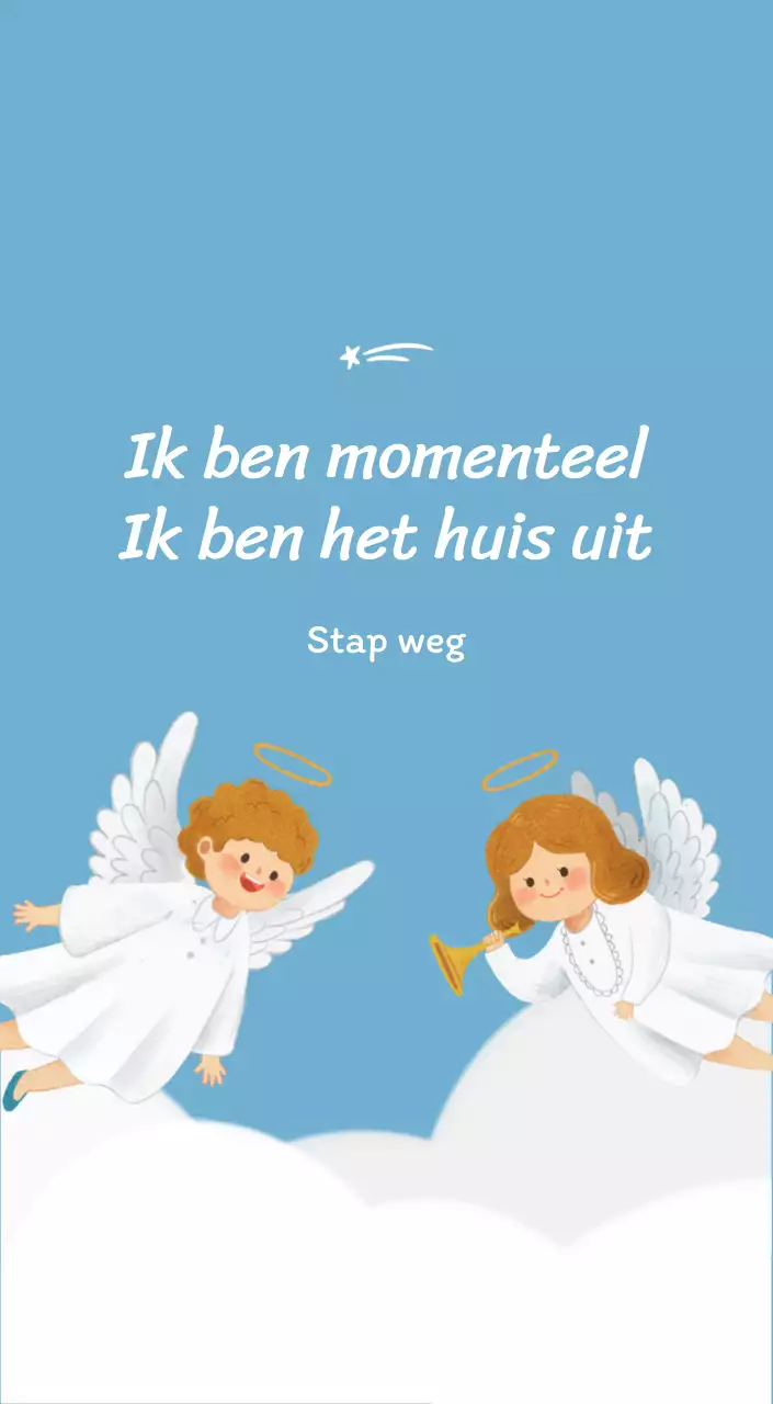 Een devotiekalender met gezellige illustraties en bijbelverzen op een lichtblauwe achtergrond