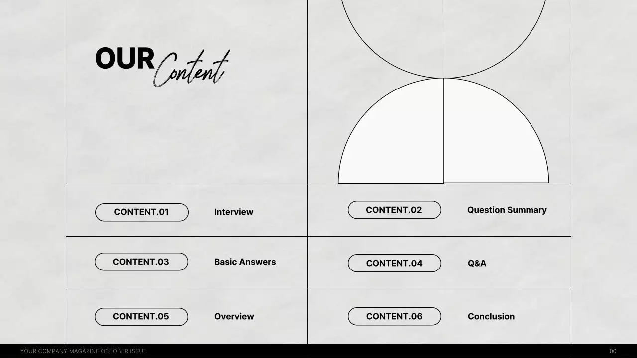 Black Modern Employee Interview Announcement Presentation