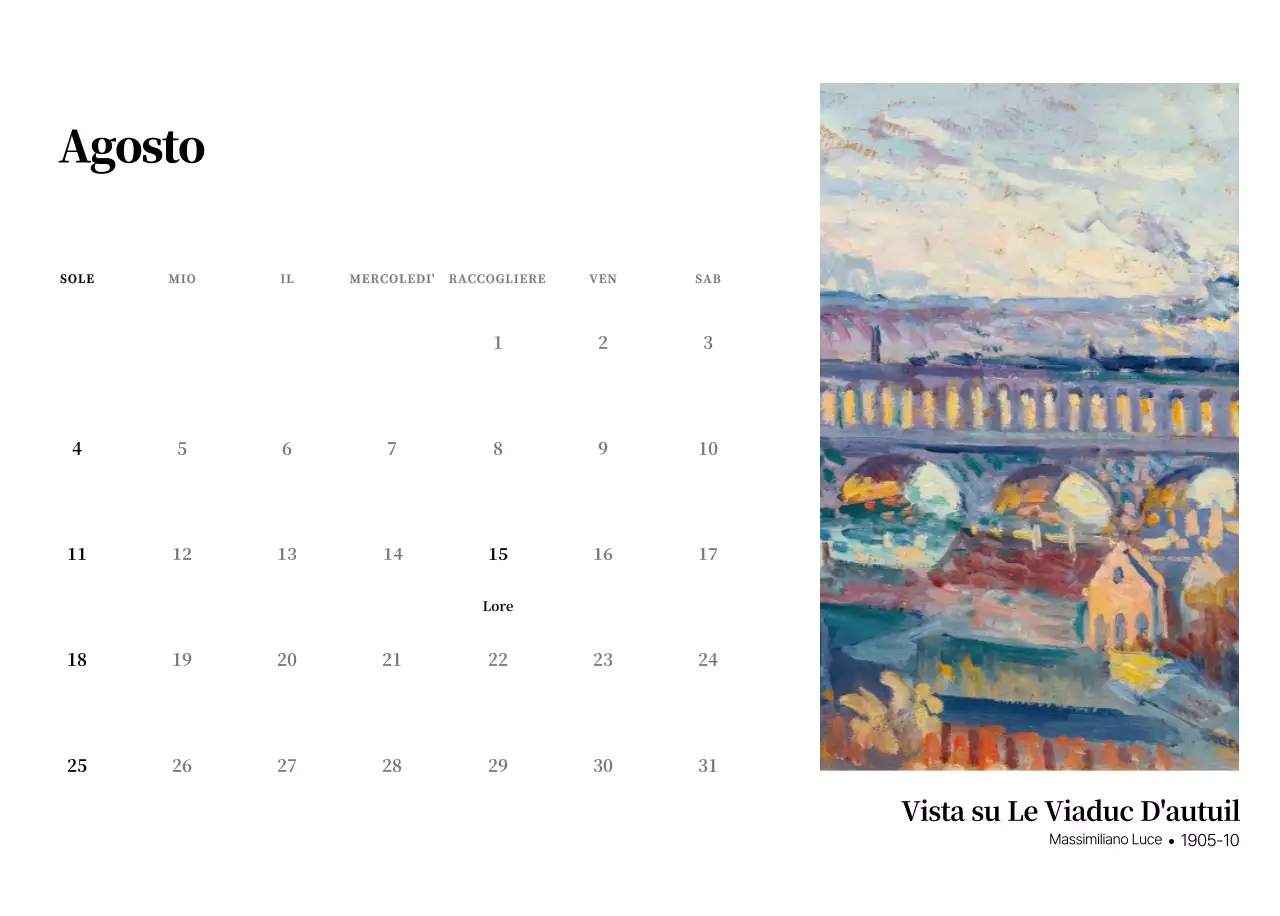 Un capolavoro semplice e classico in nero e grigio