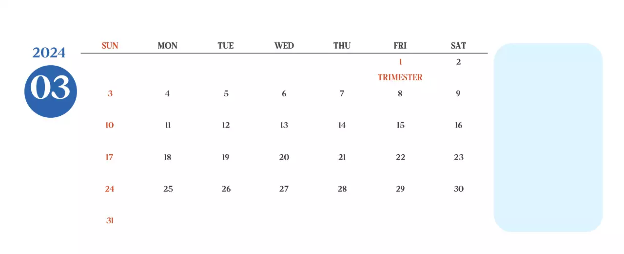 Lịch bệnh viện có ảnh phong cảnh theo mùa