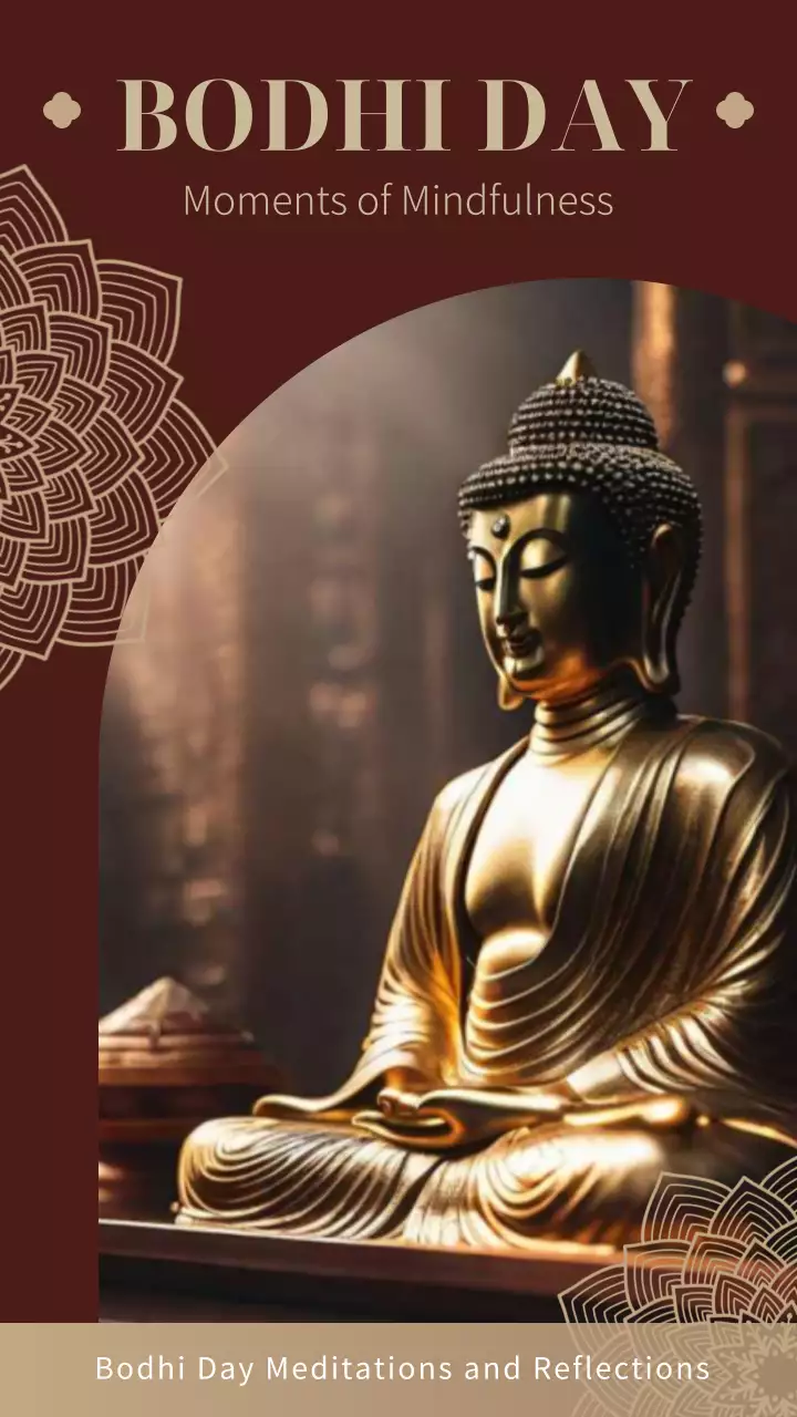 Brown Traditional Mindfulness Promotion Instagram Post