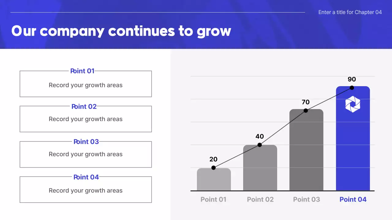 파랑의 심플한 회사소개 발표자료