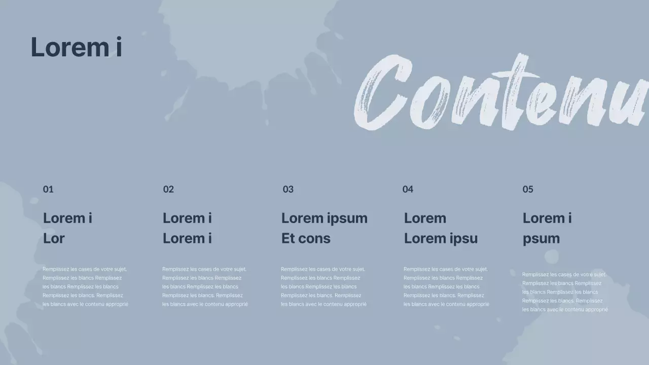 Une étude de marché moderne sur les accents bleu marine