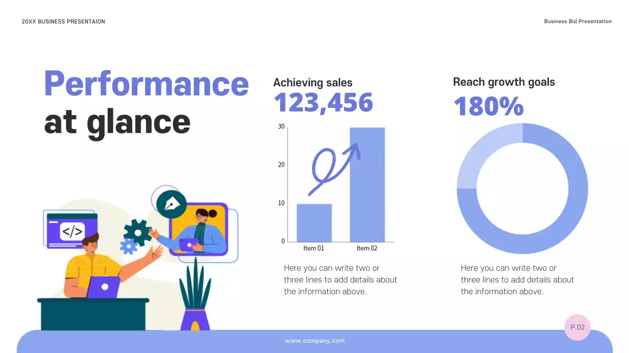 Blue Modern Business Presentation