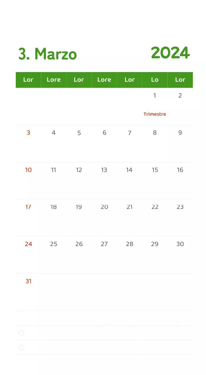 Un calendario con illustrazioni colorate ed emozionali