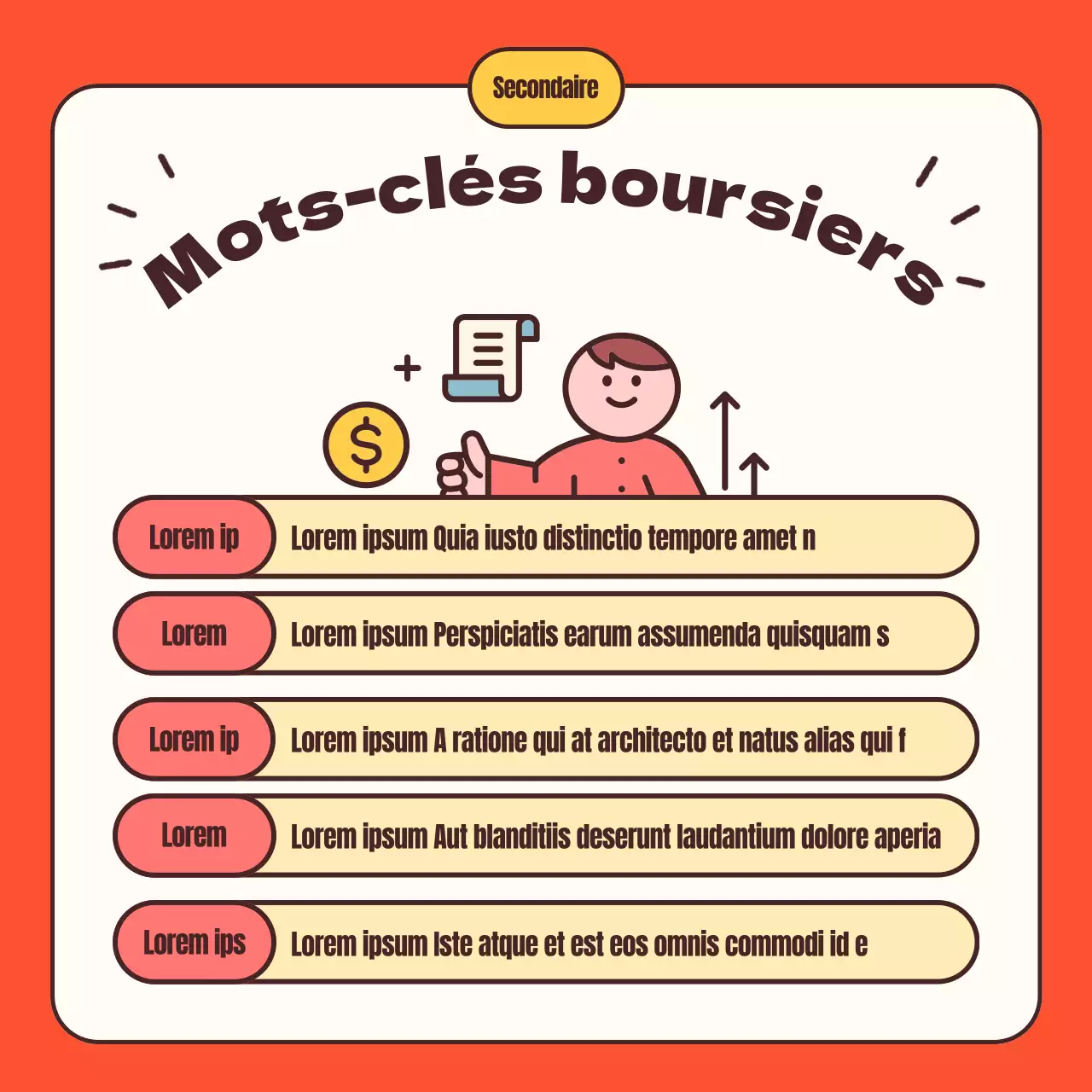 Un guide simple pour les débutants sur les actions orange et jaunes