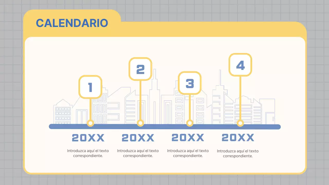 Informe del acta de la reunión de marketing moderno en azul claro y amarillo