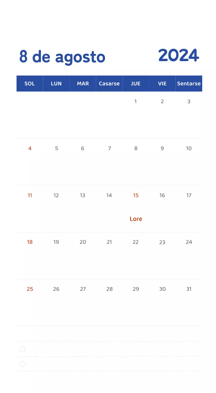 Un calendario con ilustraciones llenas de color y emoción