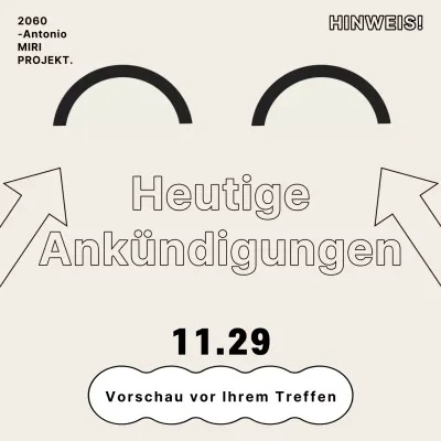 Trendige Sitzungsankündigungen in Beige und Regenbogenfarben