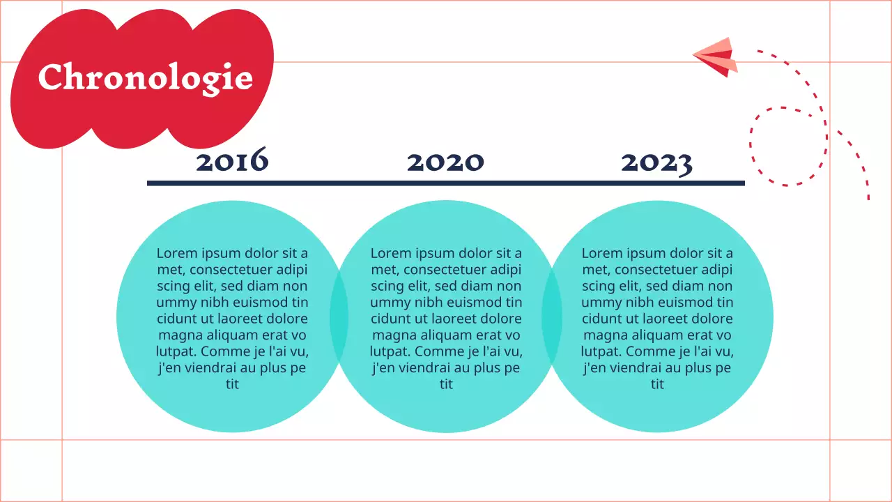 Rapport de marketing tendance en rouge et menthe