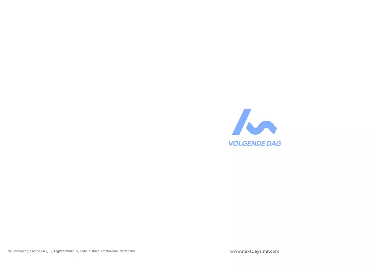 Goal tracker kalender met een vleugje blauw