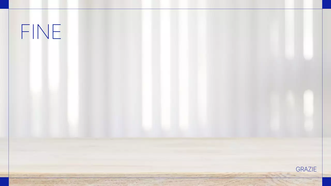 Proposta di collage di foto geometriche in bianco e blu