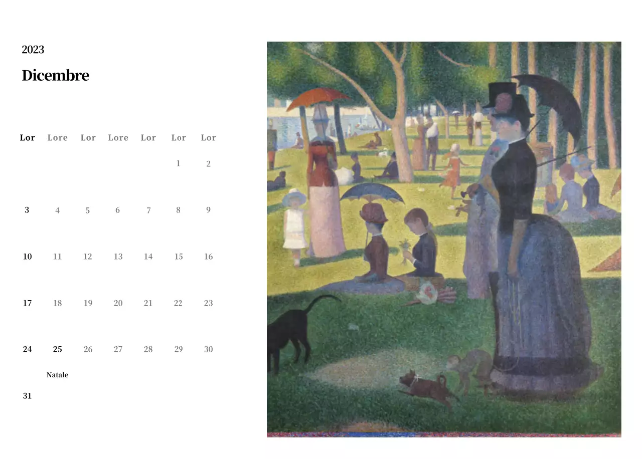 Un capolavoro semplice e classico in nero e grigio