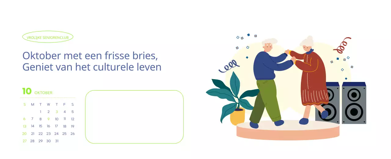 Werkkalender met prachtige illustraties