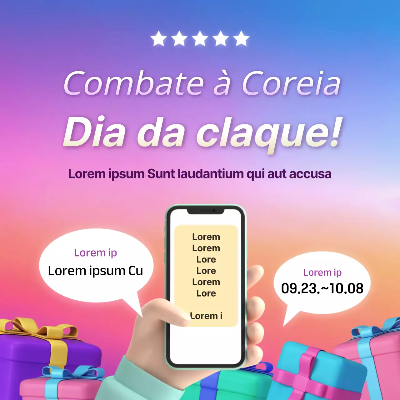 Uma simples claque roxa e laranja para os Jogos Asiáticos