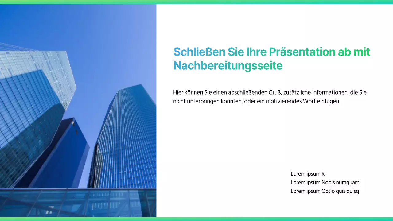 Eine Vielzahl von Layout-Berichten in einem trendigen Farbschema in Mint und Beige