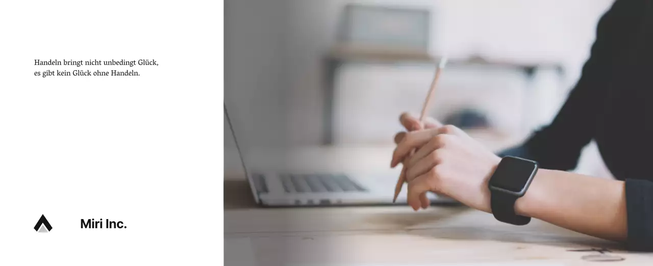 Ein einfacher Unternehmenskalender in Grau