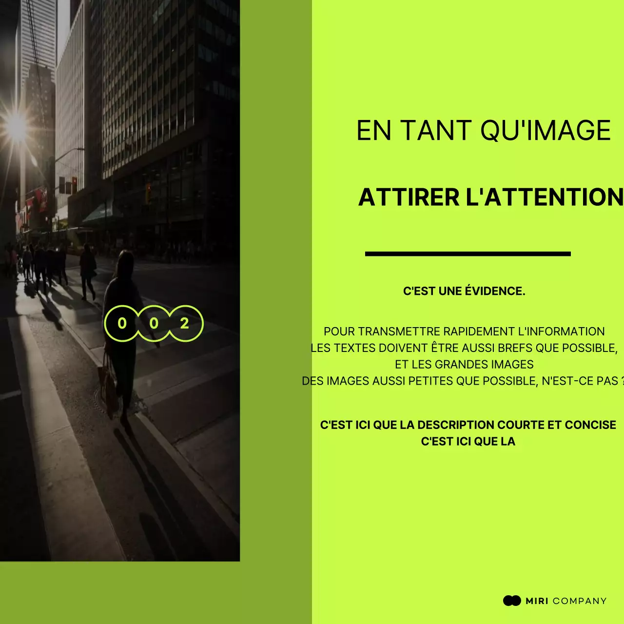Comment utiliser un simple cadre de fond photographique vert lime et noir ?