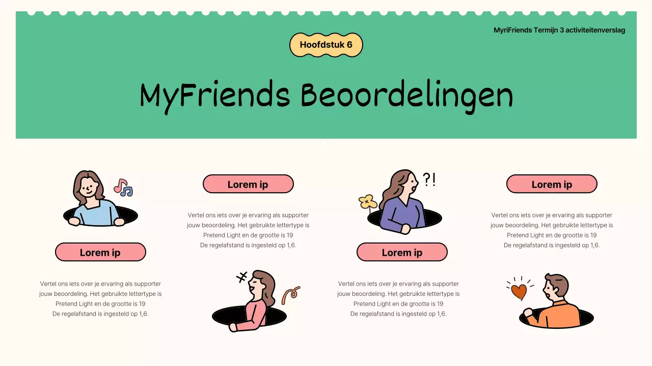  Kitscherige groene en gele verslagen van supportersactiviteiten