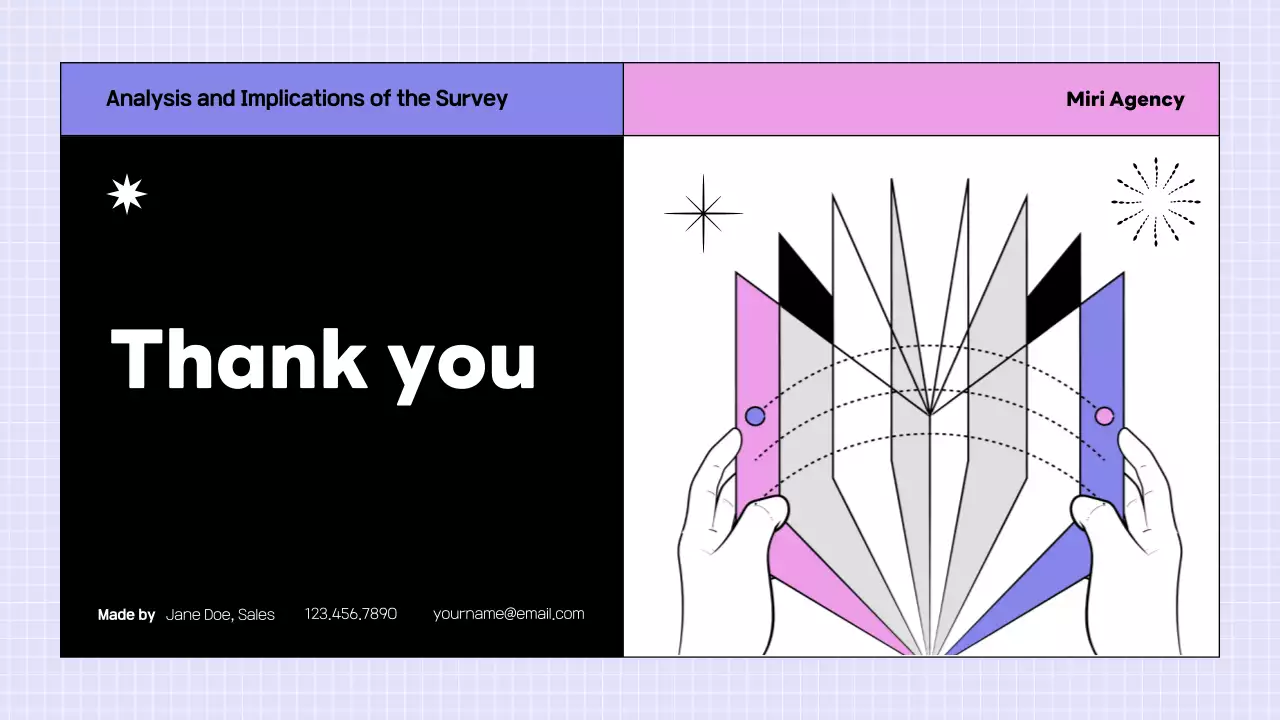 퍼플 모던 조사 보고서 프레젠테이션