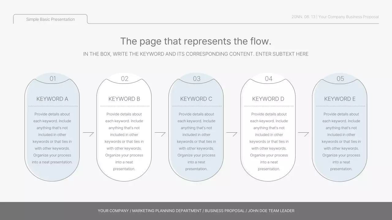 White Simple Design Presentation