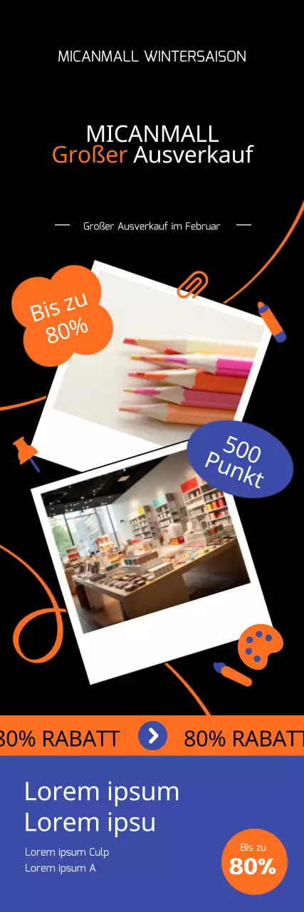 Niedliche und kuschelige Schreibwaren im Saisonschlussverkauf