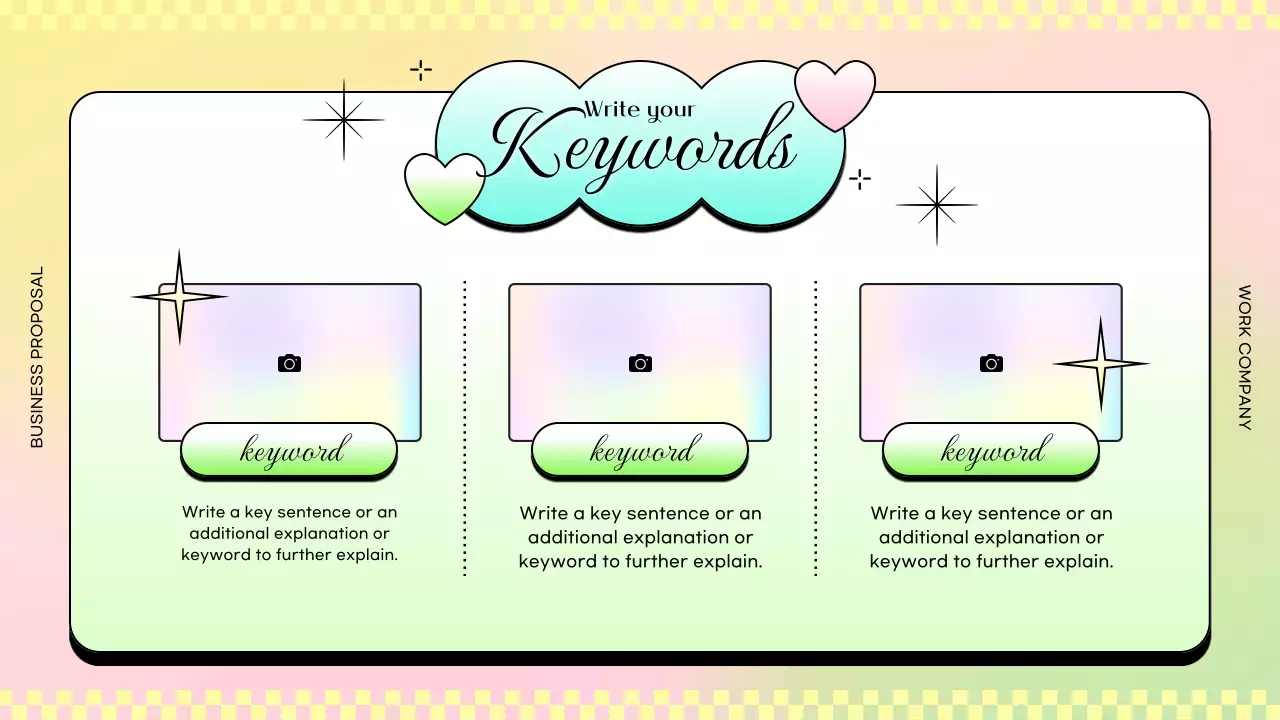 Colorful Retro Business Document Presentation