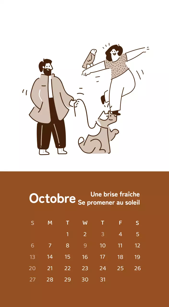 Un calendrier aux illustrations colorées et émouvantes